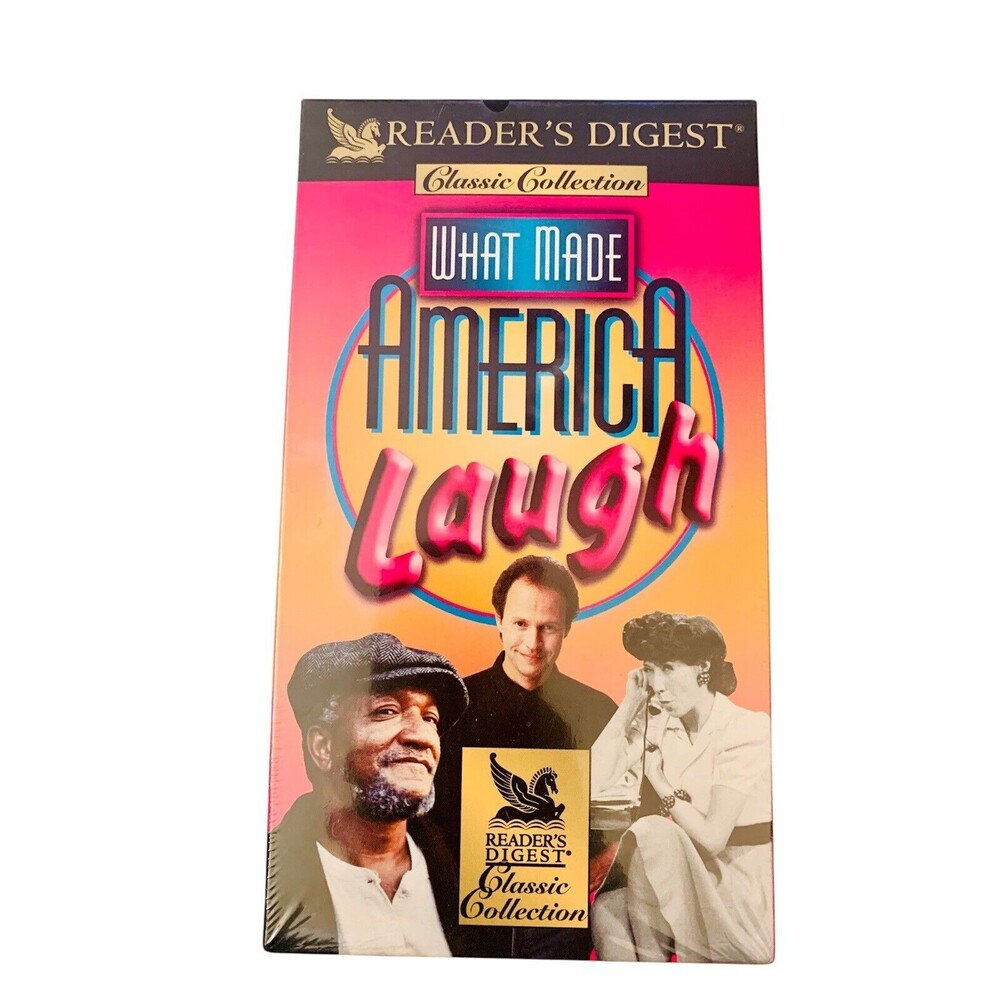 Readers Digest What Made America Laugh 3 VHS Brand New In Plastic Set